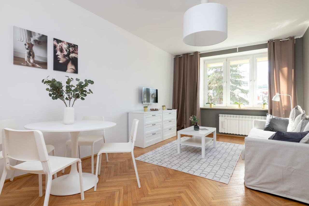 Saska Kepa Modern Apartment Warszawa Eksteriør bilde