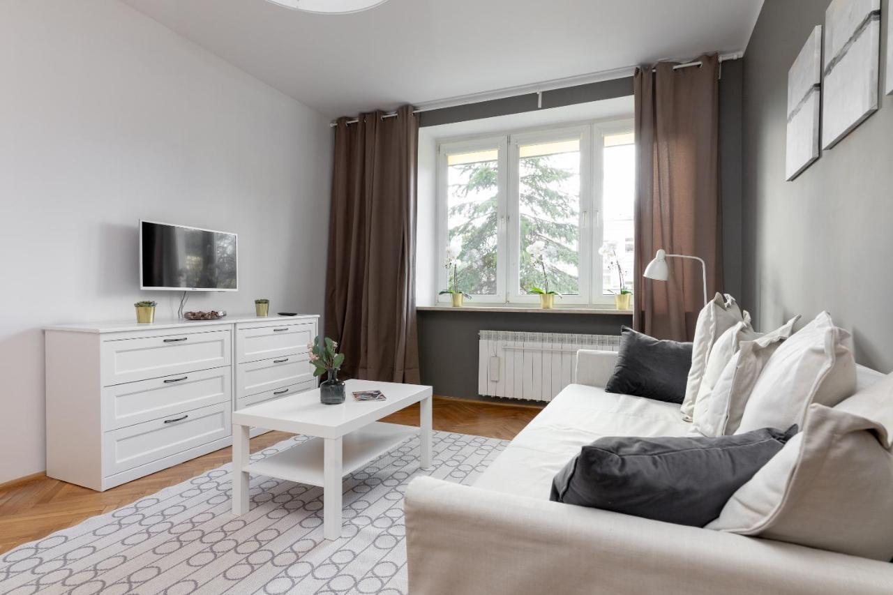 Saska Kepa Modern Apartment Warszawa Eksteriør bilde