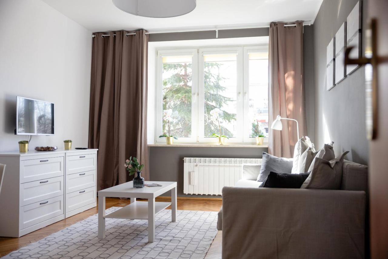 Saska Kepa Modern Apartment Warszawa Eksteriør bilde